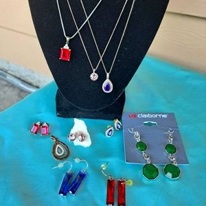 Necklace and earrings Misc.